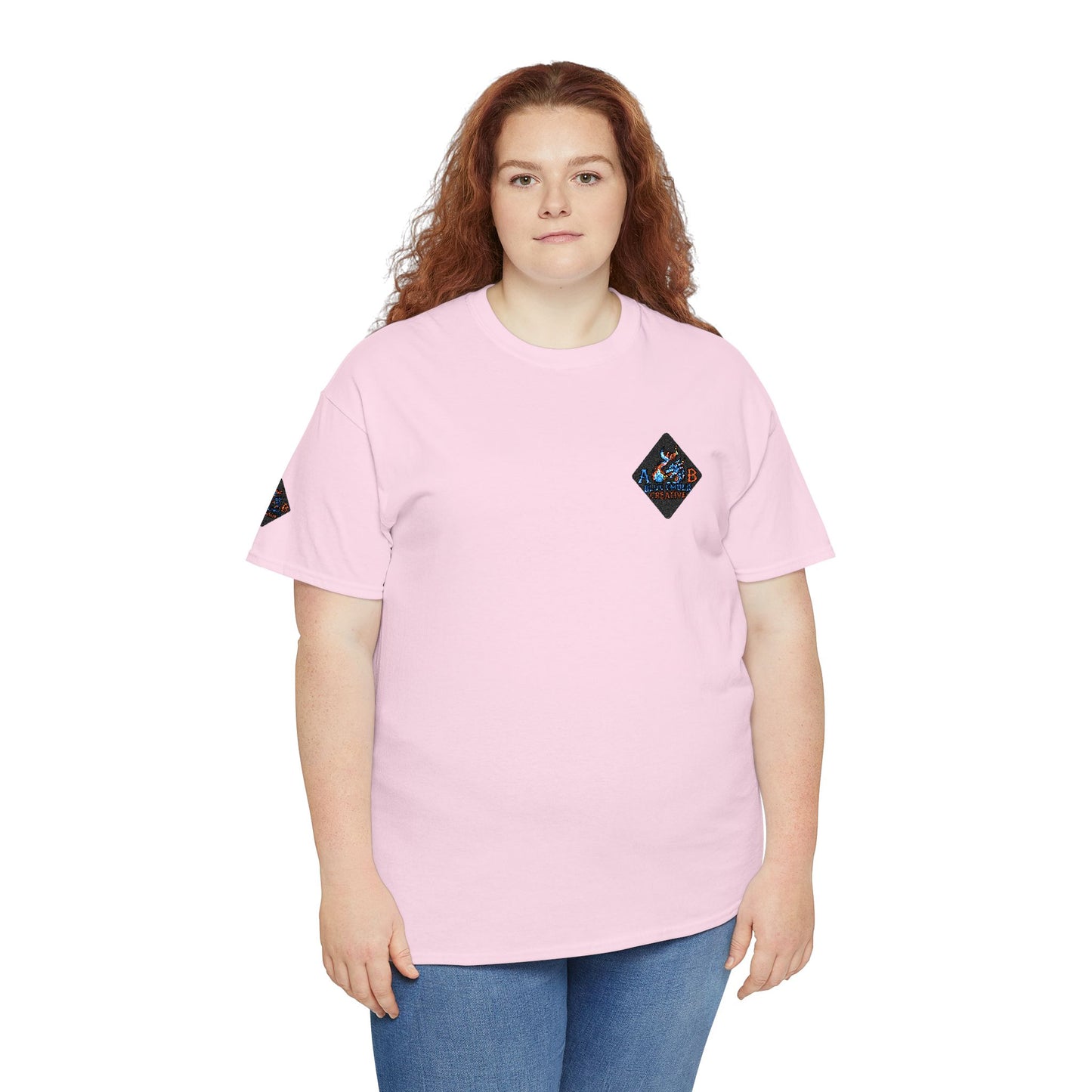 A Blue Ember Diamond Chest Tee