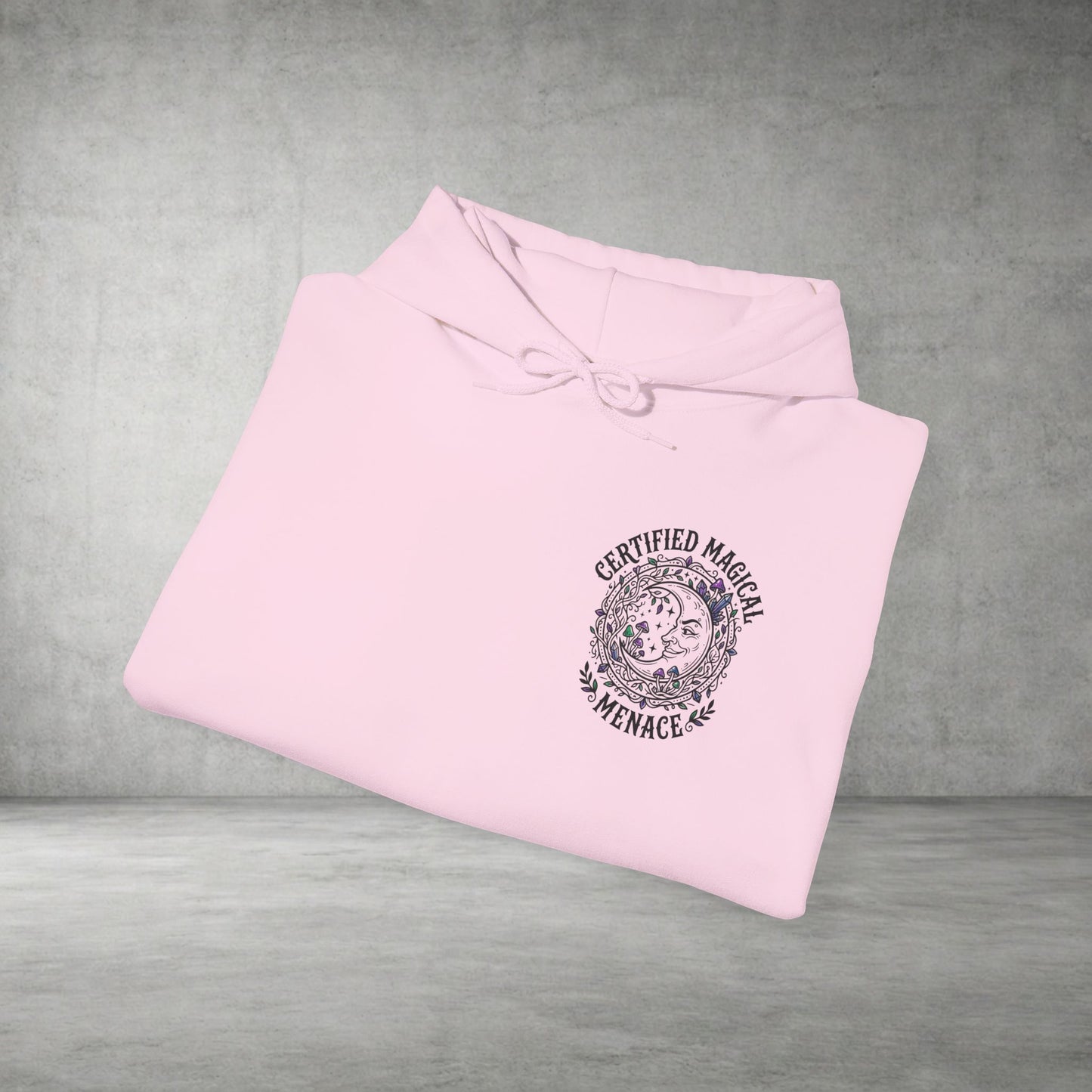Certified Magical Menace Hoodie | witchy goblincore celestial