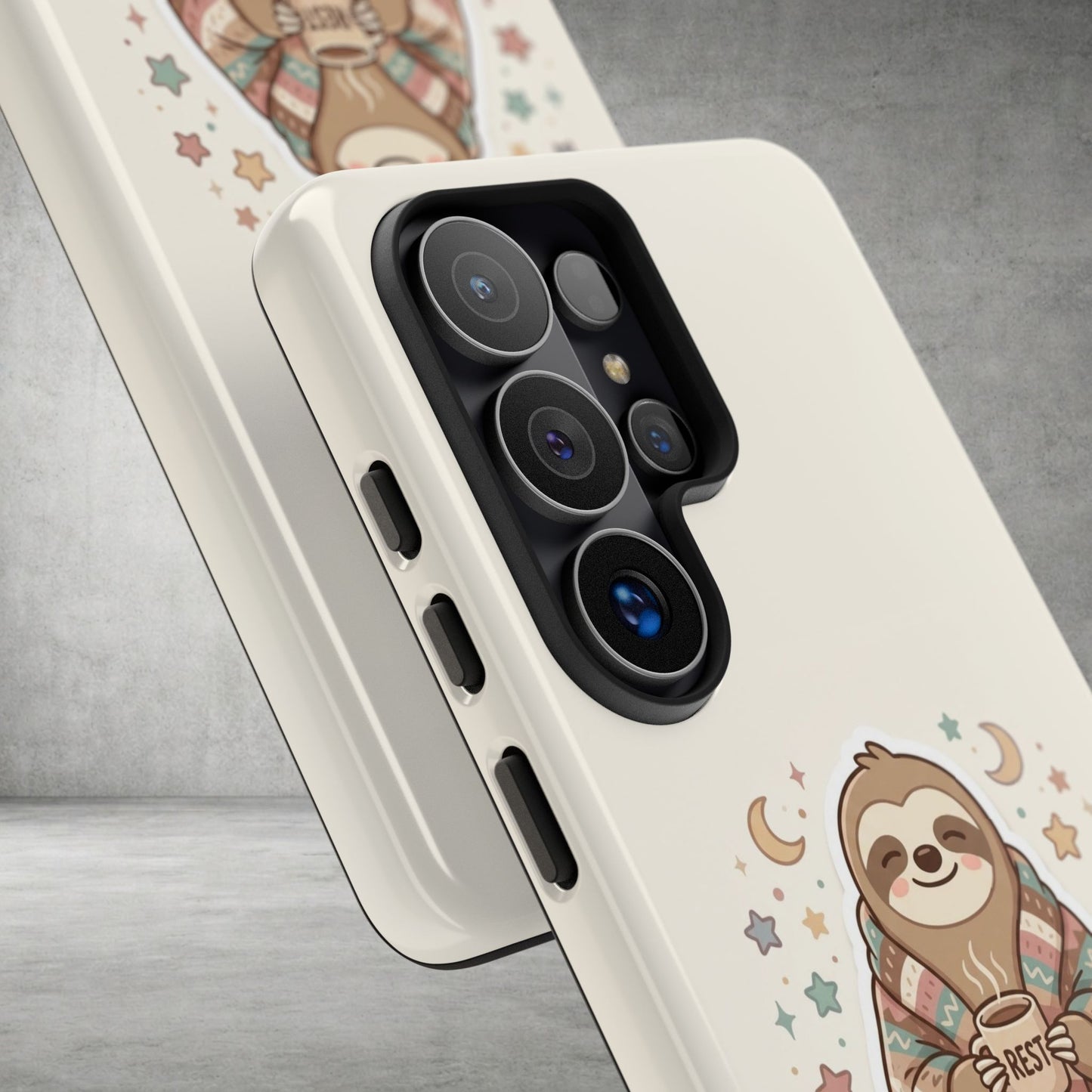 Phone Case — "In My Rest Era" Sloth Cozy Cute Protective Case