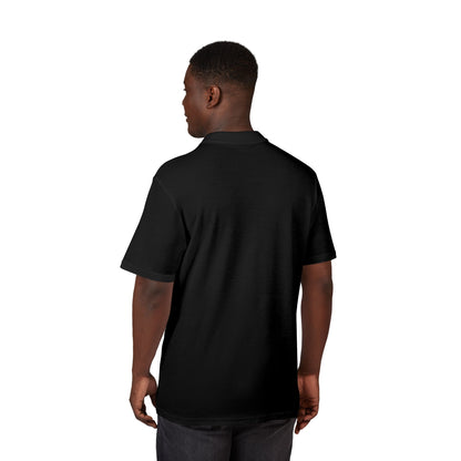 A Blue Ember Creative - Embroidered Diamond Floral Polo Shirt