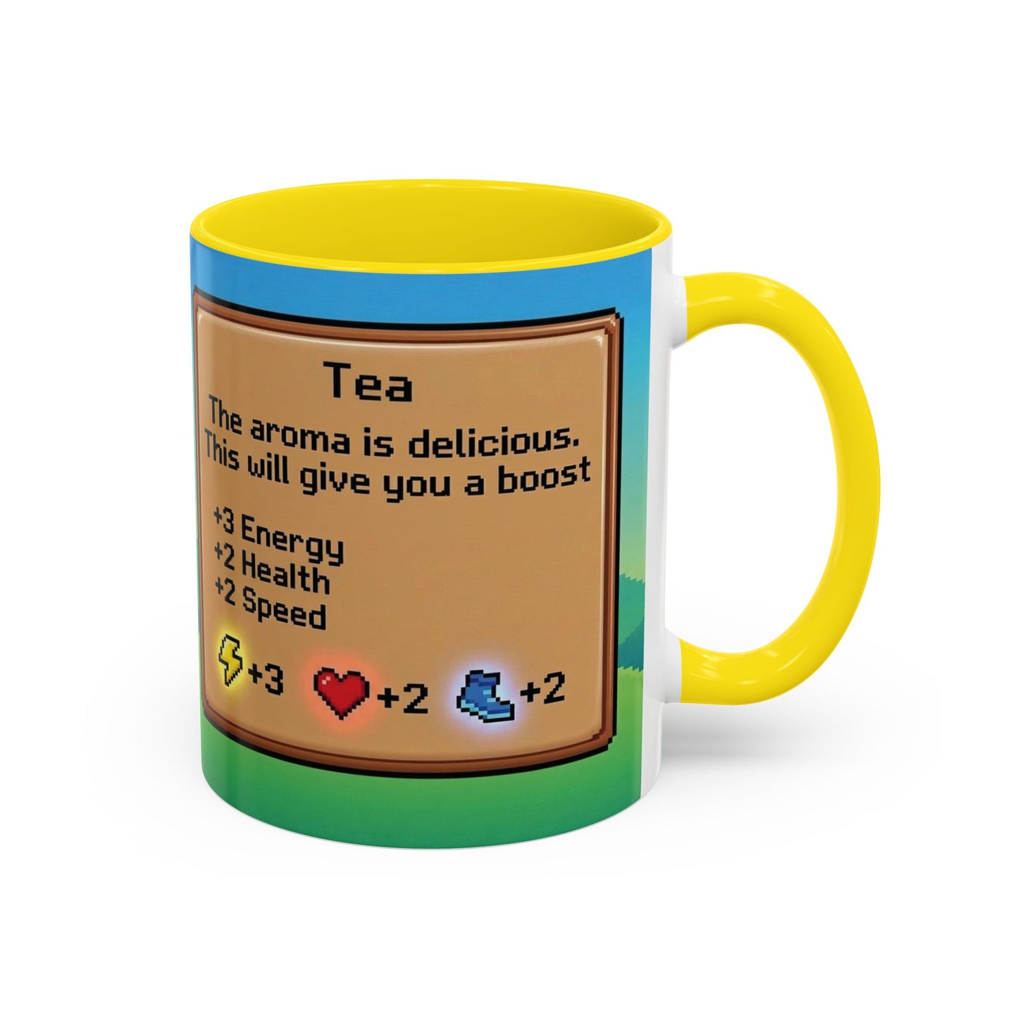 Stardew Valley Inspired Mug – Cozy Gamer Tea Cup – Farming Game Gift – Pixel Art Aesthetic Mug