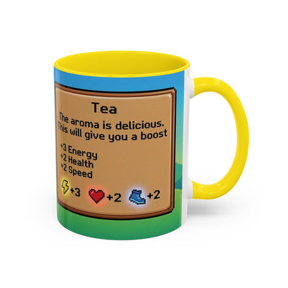 Stardew Valley Inspired Mug – Cozy Gamer Tea Cup – Farming Game Gift – Pixel Art Aesthetic Mug