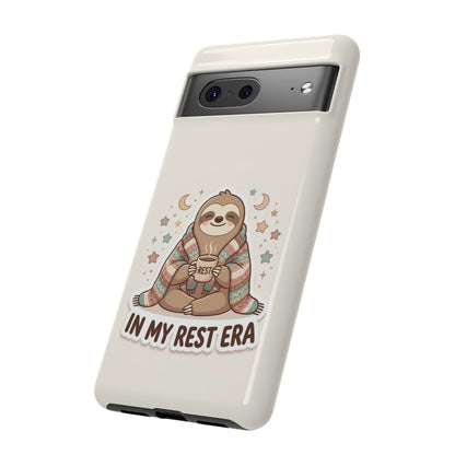 Phone Case — "In My Rest Era" Sloth Cozy Cute Protective Case