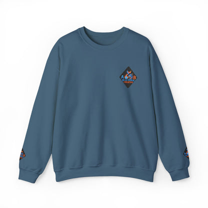 A Blue Ember Patch Crewneck Sweatshirt