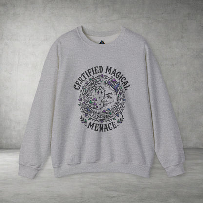 Certified Magical Menace Sweatshirt | witchy, goblincore, celestial vibes
