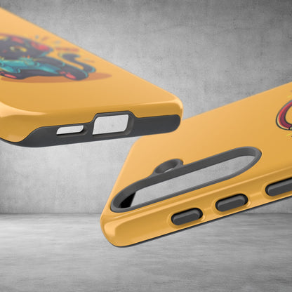 Cute Gamer Cat Phone Case - 'Pew Pew' Controller Design
