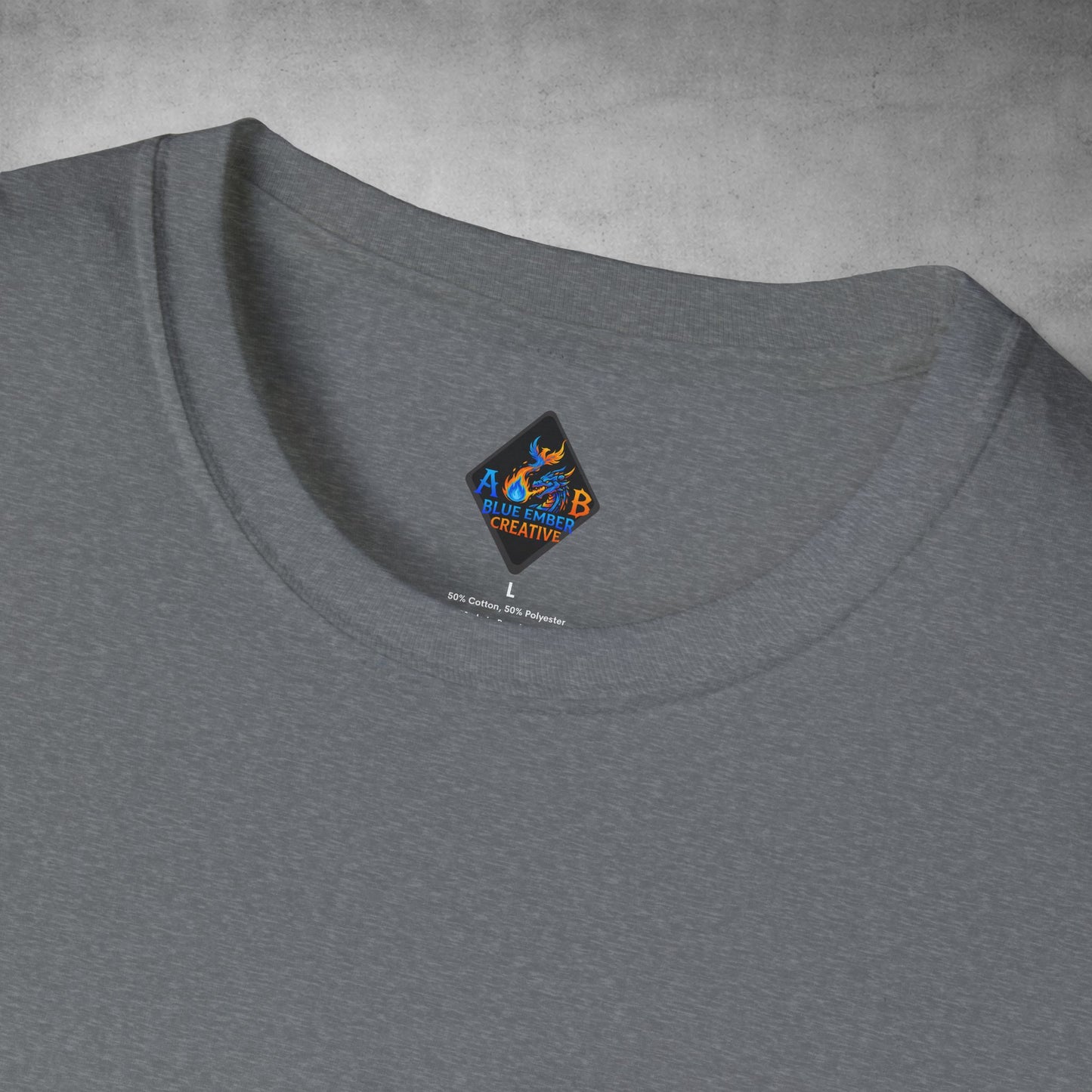 Color Prism Heart T-Shirt — Vibrant Abstract Rainbow Graphic Tee