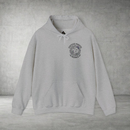 Certified Magical Menace Hoodie | witchy goblincore celestial