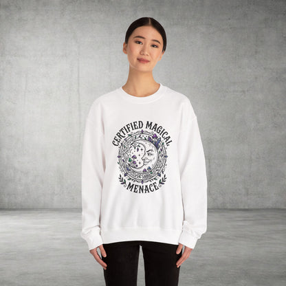 Certified Magical Menace Sweatshirt | witchy, goblincore, celestial vibes