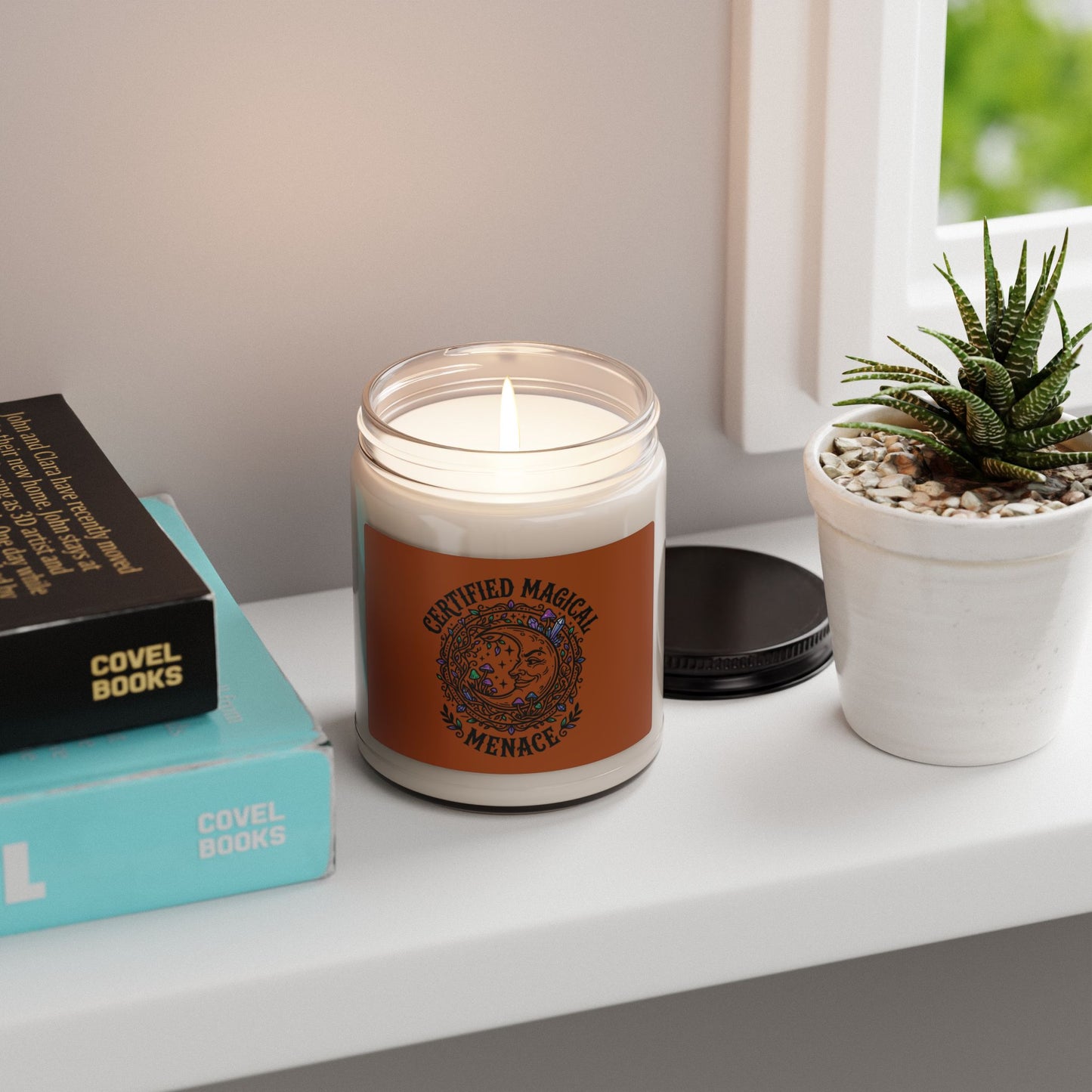 Certified Magical Menace Candle | Witchy, goblincore, celestial soy candle