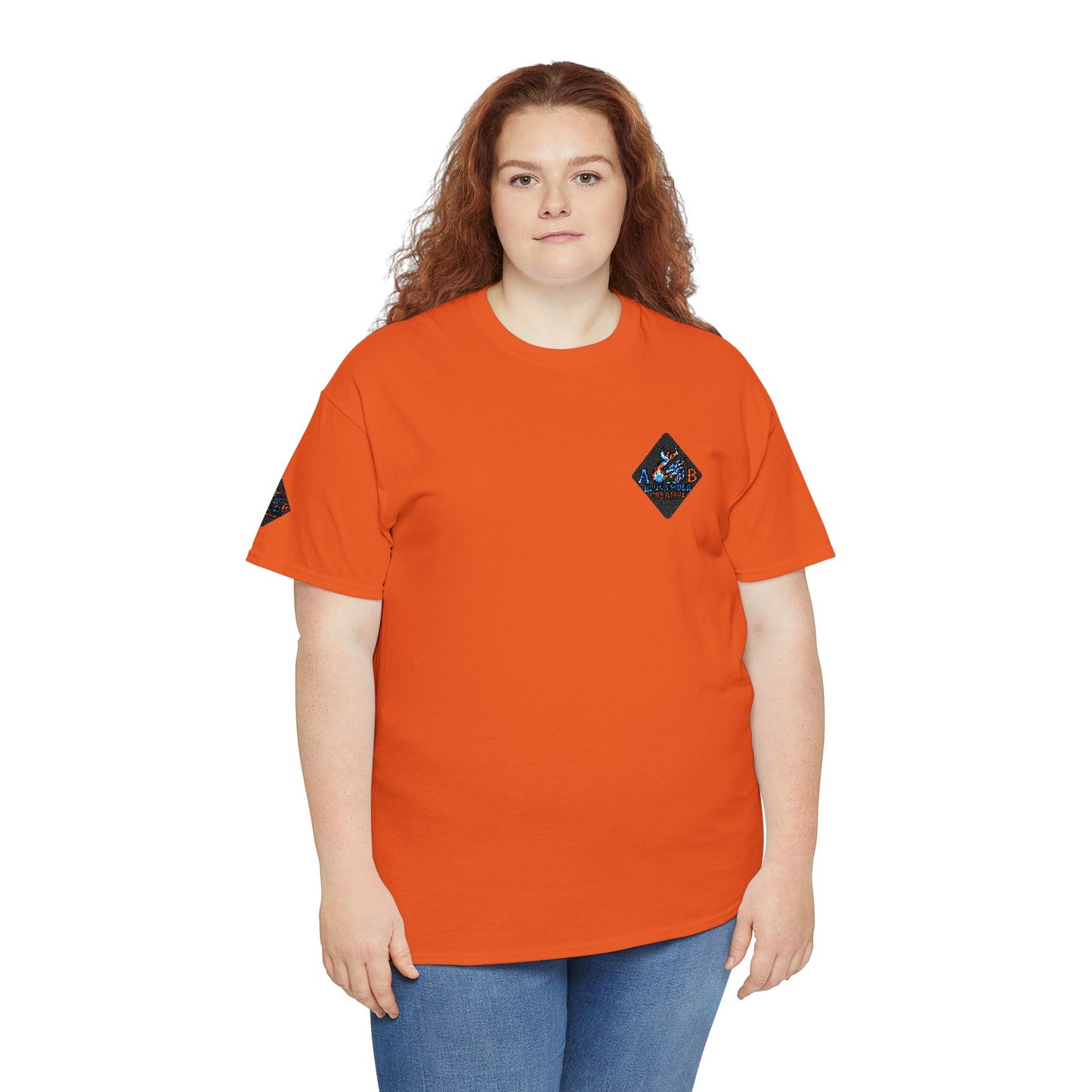 A Blue Ember Diamond Chest Tee
