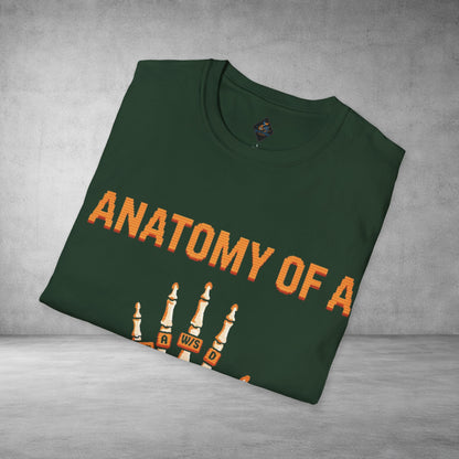 Anatomy of a Gamer T-Shirt — Skeleton Hand Gamer Tee