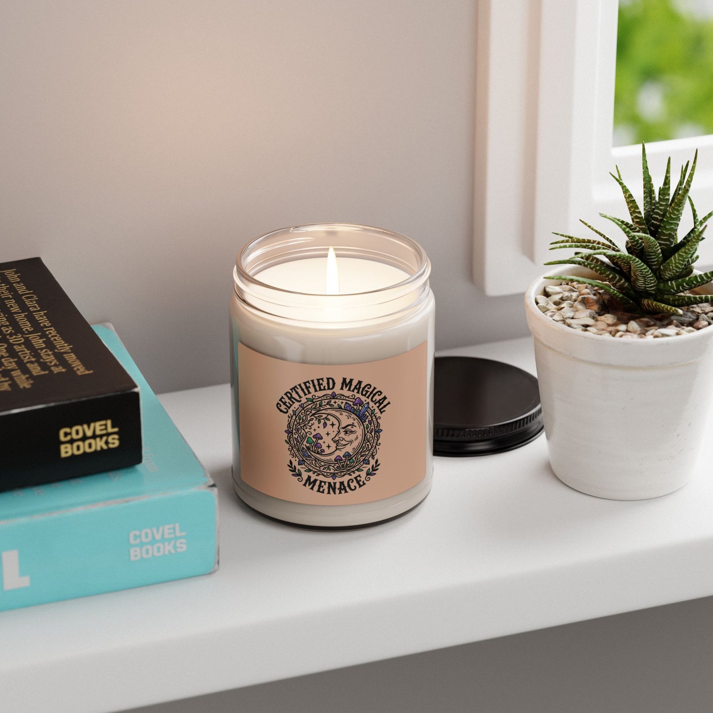 Certified Magical Menace Candle | Witchy, goblincore, celestial soy candle