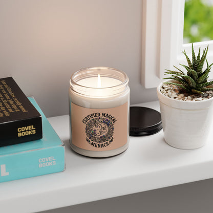 Certified Magical Menace Candle | Witchy, goblincore, celestial soy candle