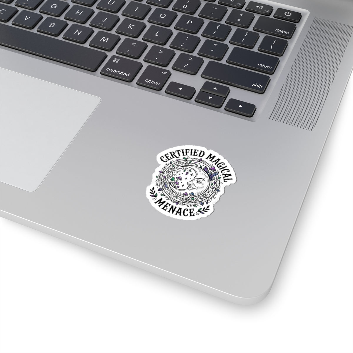 Certified Magical Menace Sticker | witchy, goblincore, celestial aesthetic