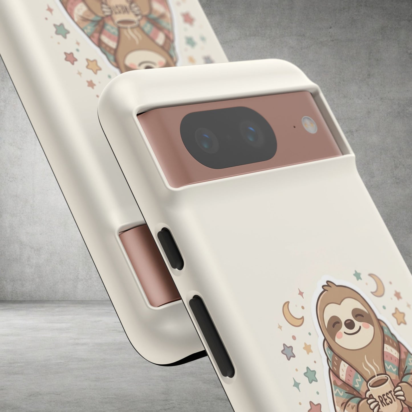 Phone Case — "In My Rest Era" Sloth Cozy Cute Protective Case