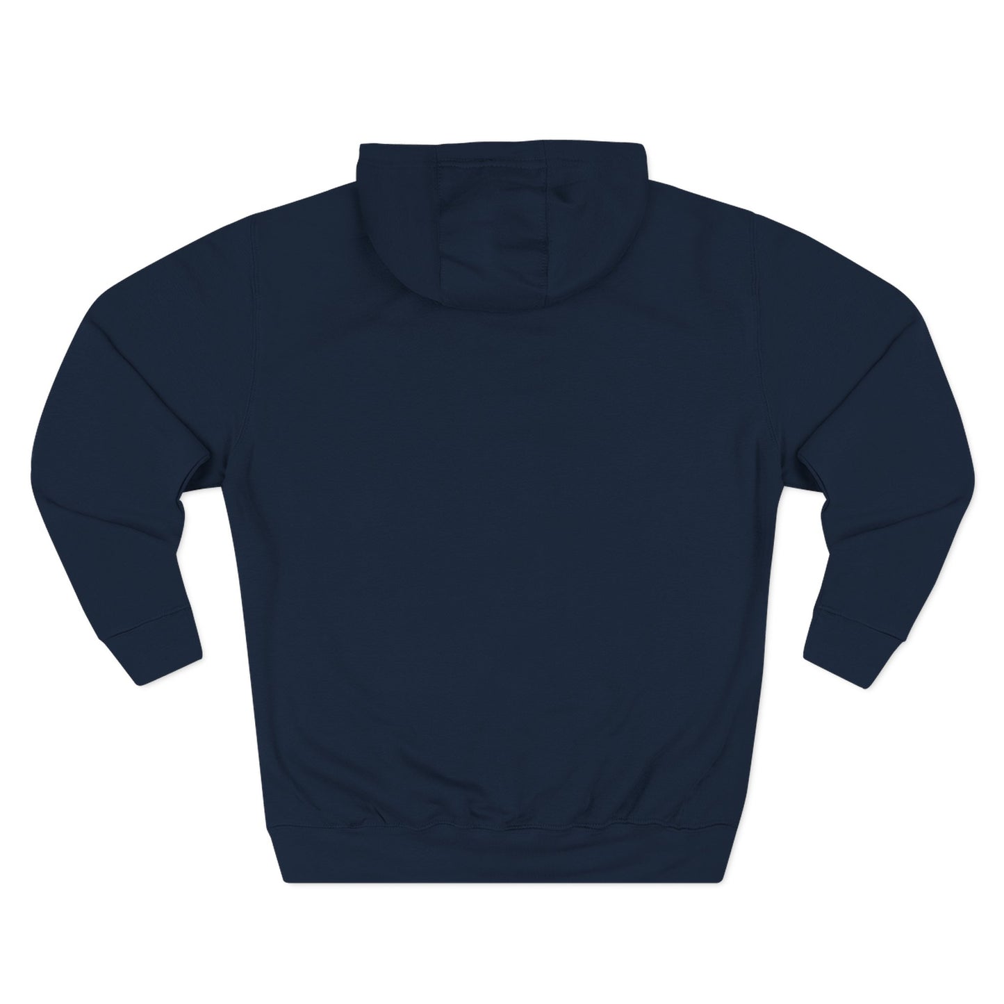 A Blue Ember Creative Geometric Diamond Hoodie — Small Chest Logo Pullover