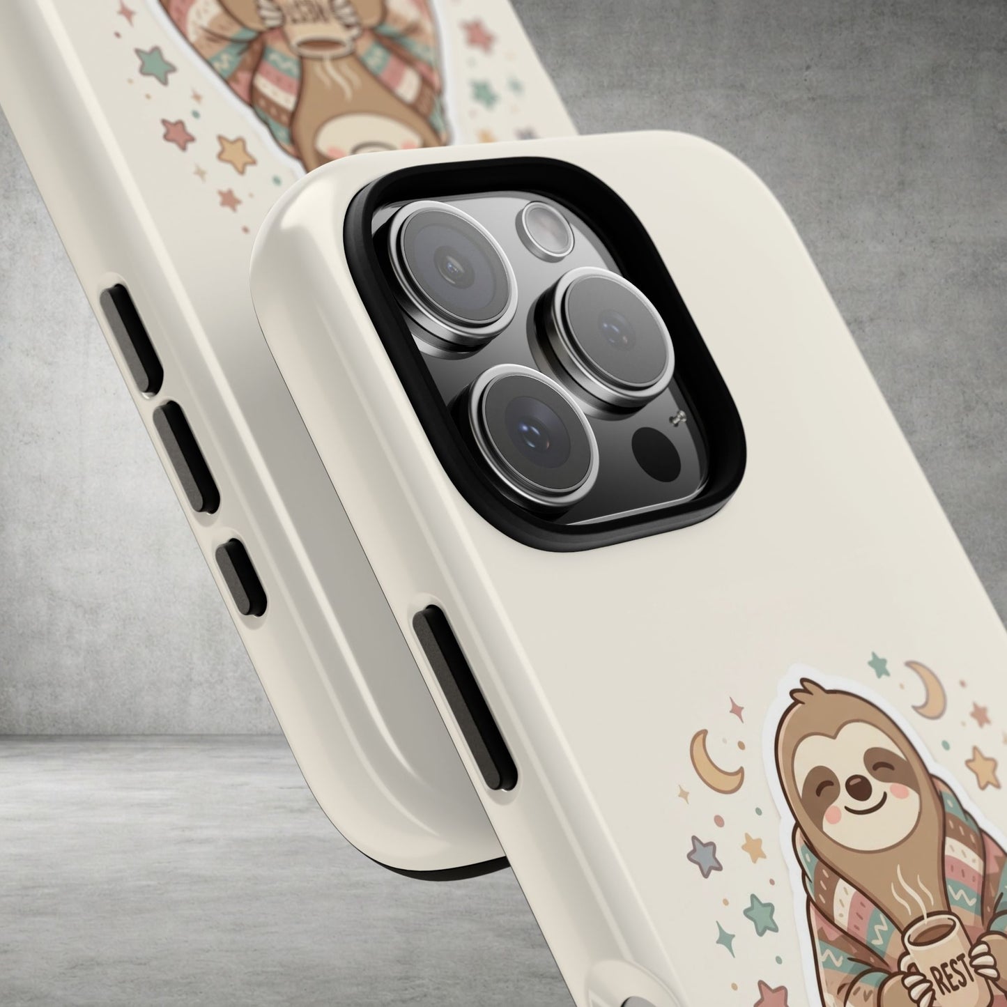 Phone Case — "In My Rest Era" Sloth Cozy Cute Protective Case