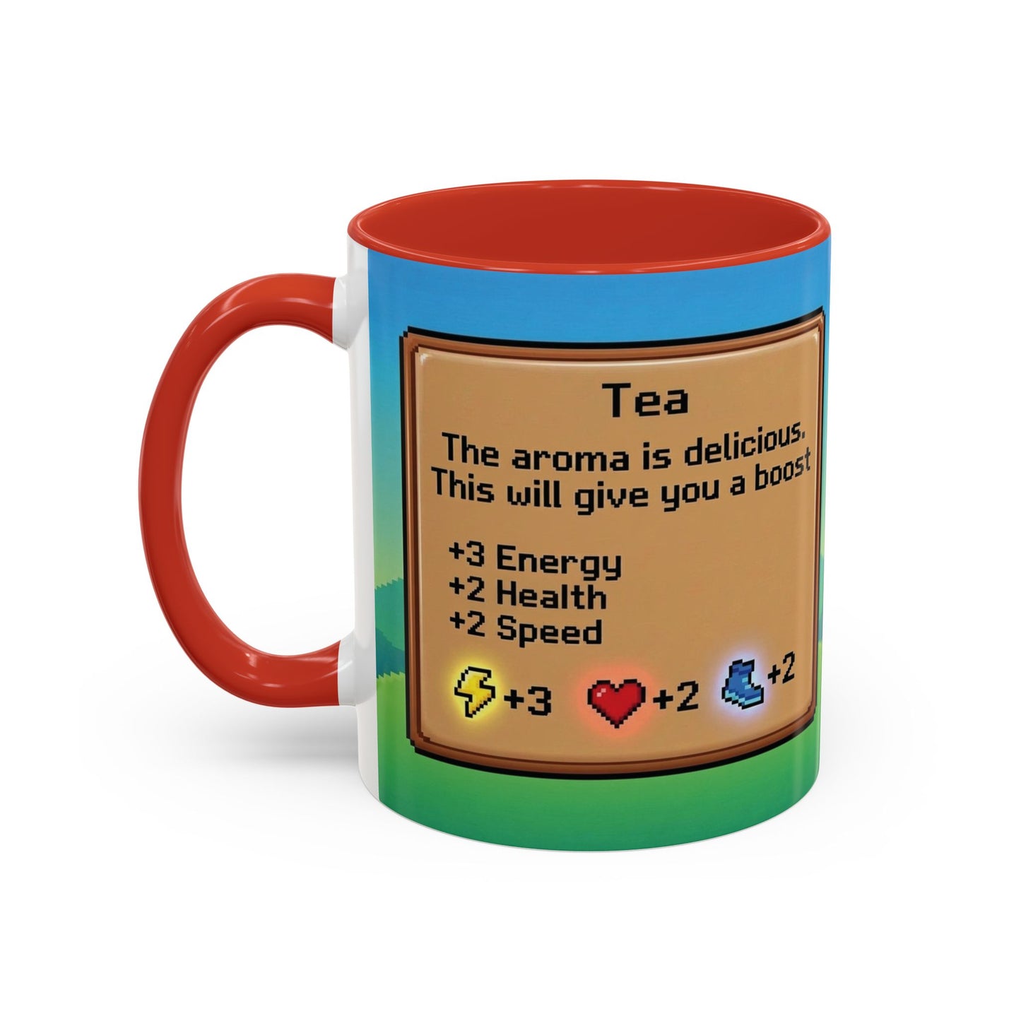 Stardew Valley Inspired Mug – Cozy Gamer Tea Cup – Farming Game Gift – Pixel Art Aesthetic Mug