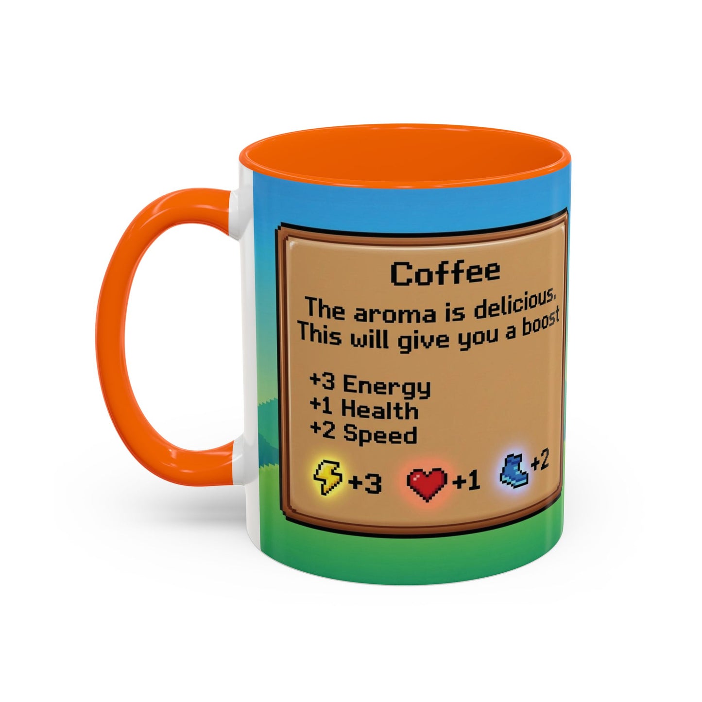 Stardew Valley Inspired Mug – Cozy Gamer Coffee Cup – Farming Game Gift – Pixel Art Aesthetic Mug