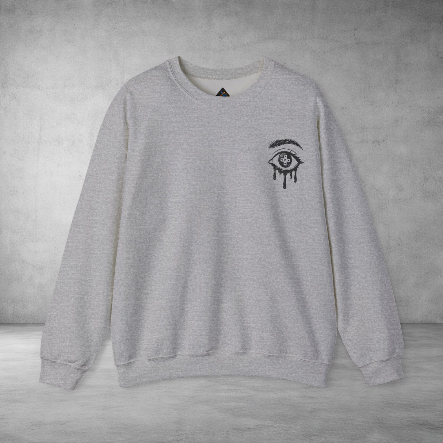 Dripping Eye Crewneck Sweatshirt