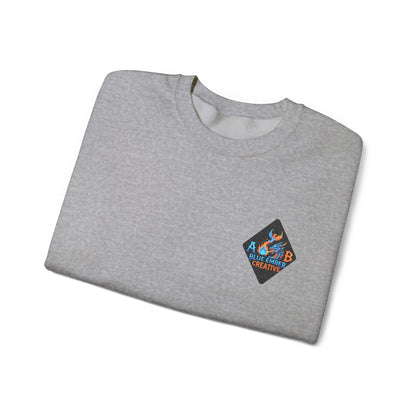 A Blue Ember Patch Crewneck Sweatshirt