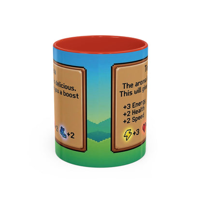 Stardew Valley Inspired Mug – Cozy Gamer Tea Cup – Farming Game Gift – Pixel Art Aesthetic Mug