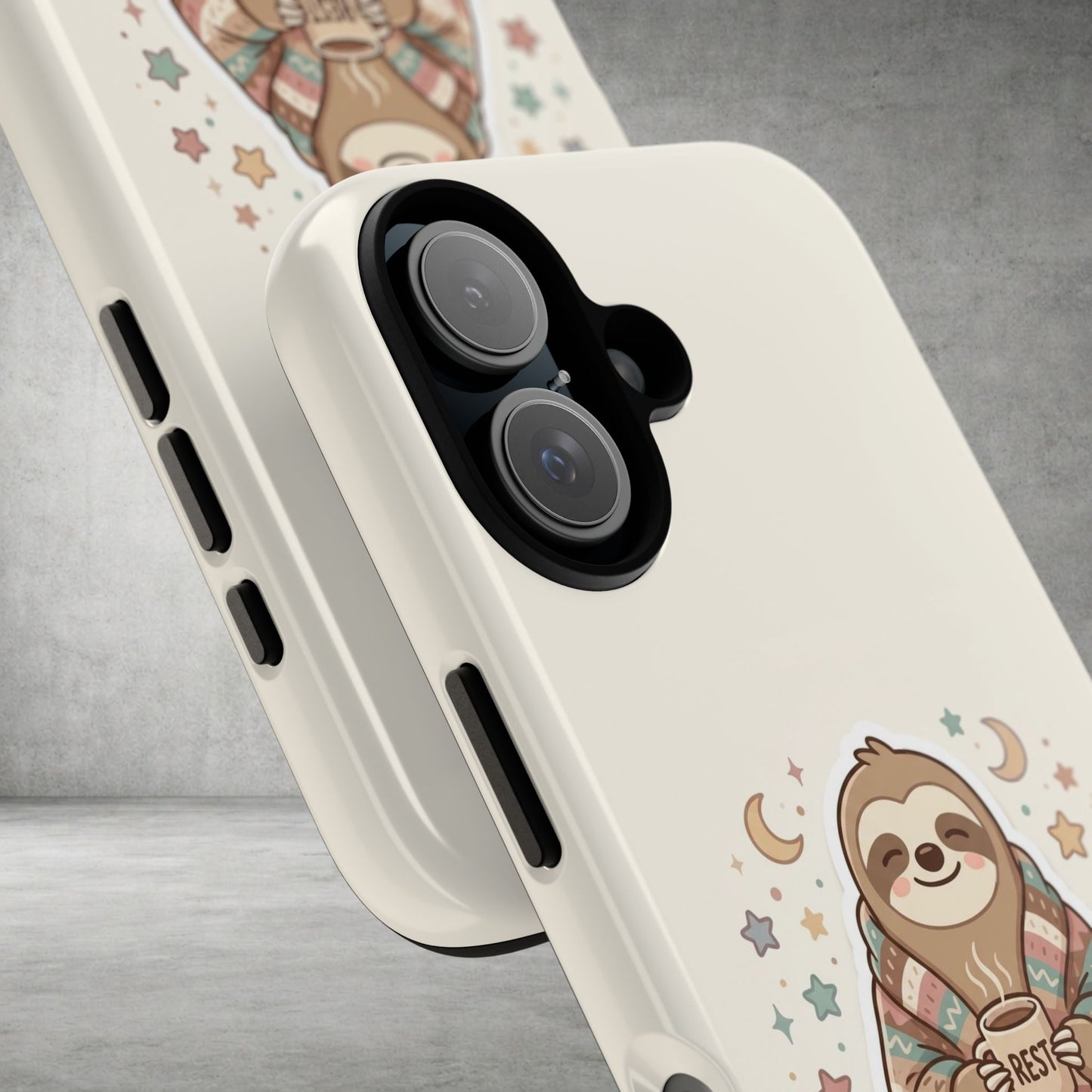 Phone Case — "In My Rest Era" Sloth Cozy Cute Protective Case