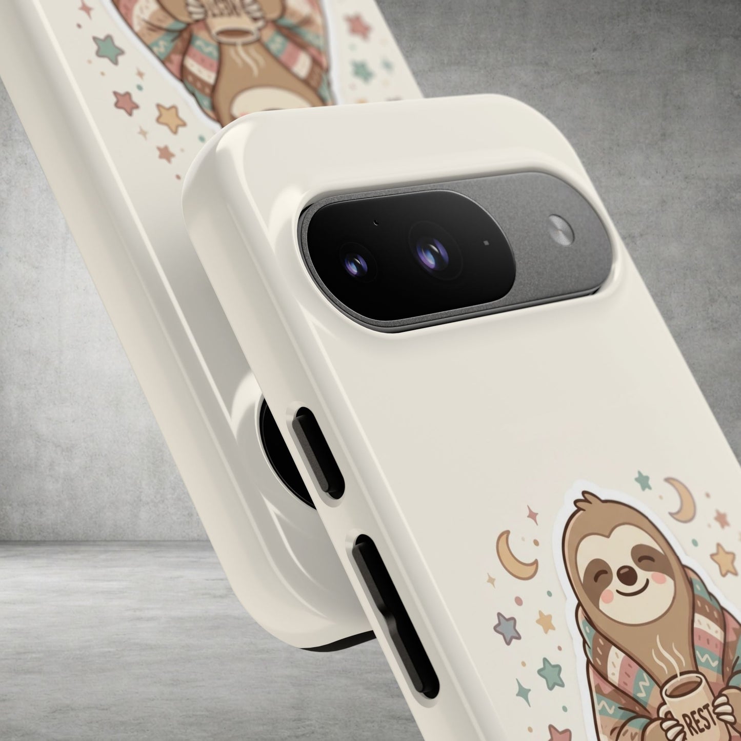 Phone Case — "In My Rest Era" Sloth Cozy Cute Protective Case