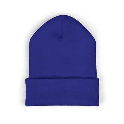 A Blue Ember Creative - Embroidered Diamond Cuffed Beanie
