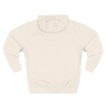 A Blue Ember Creative Geometric Diamond Hoodie — Small Chest Logo Pullover