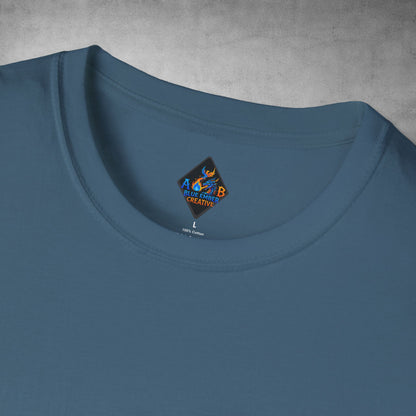 Color Prism Heart T-Shirt — Vibrant Abstract Rainbow Graphic Tee
