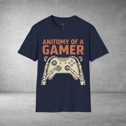 Anatomy of a Gamer T-Shirt – Retro Controller Graphic Tee for Gamers
