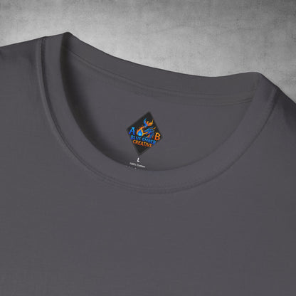 Color Prism Heart T-Shirt — Vibrant Abstract Rainbow Graphic Tee