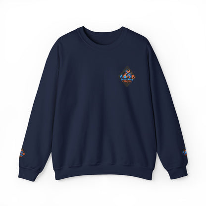 A Blue Ember Patch Crewneck Sweatshirt