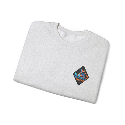 A Blue Ember Patch Crewneck Sweatshirt