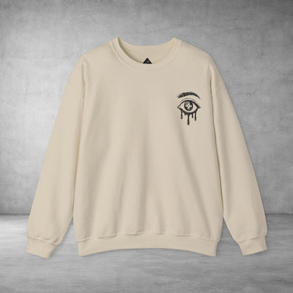Dripping Eye Crewneck Sweatshirt