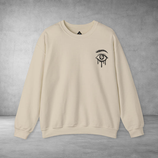 Dripping Eye Crewneck Sweatshirt