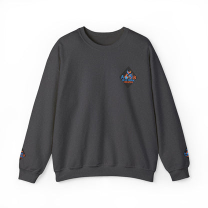 A Blue Ember Patch Crewneck Sweatshirt