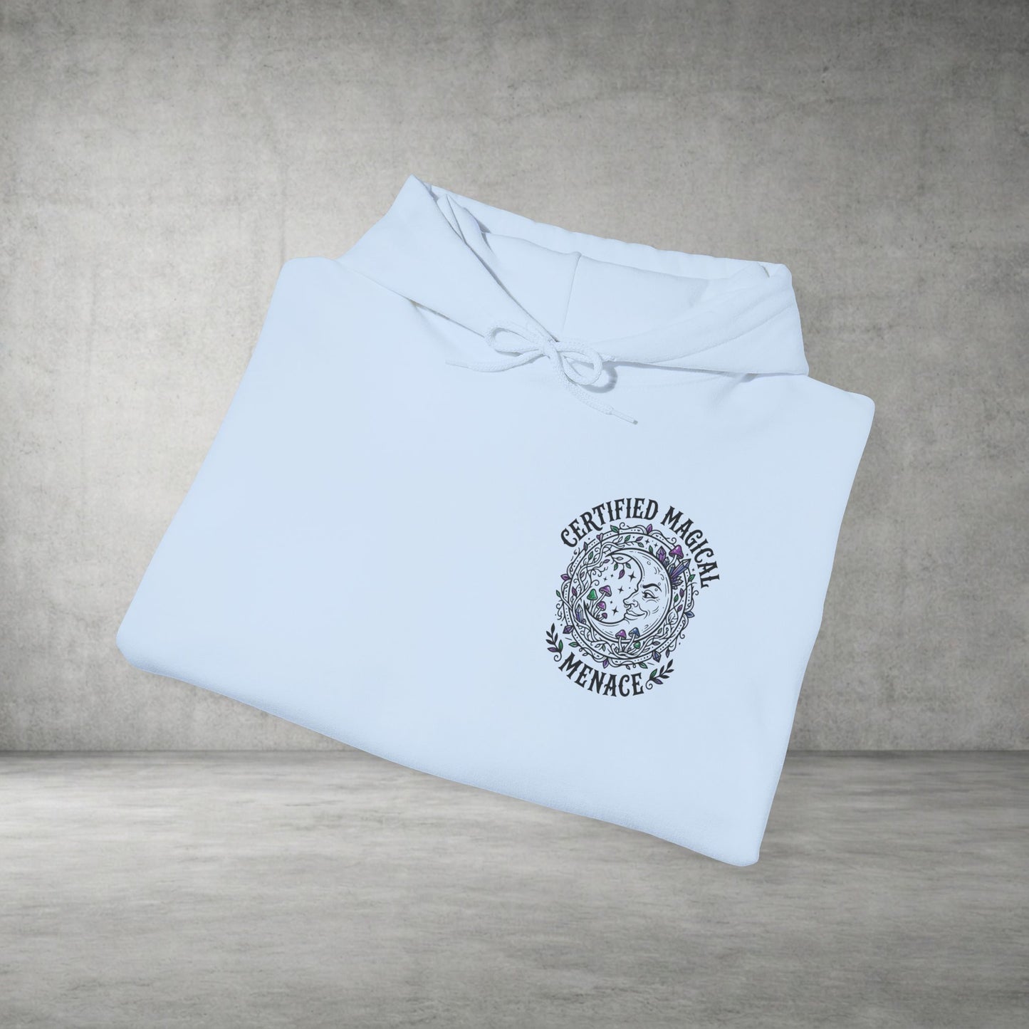 Certified Magical Menace Hoodie | witchy goblincore celestial