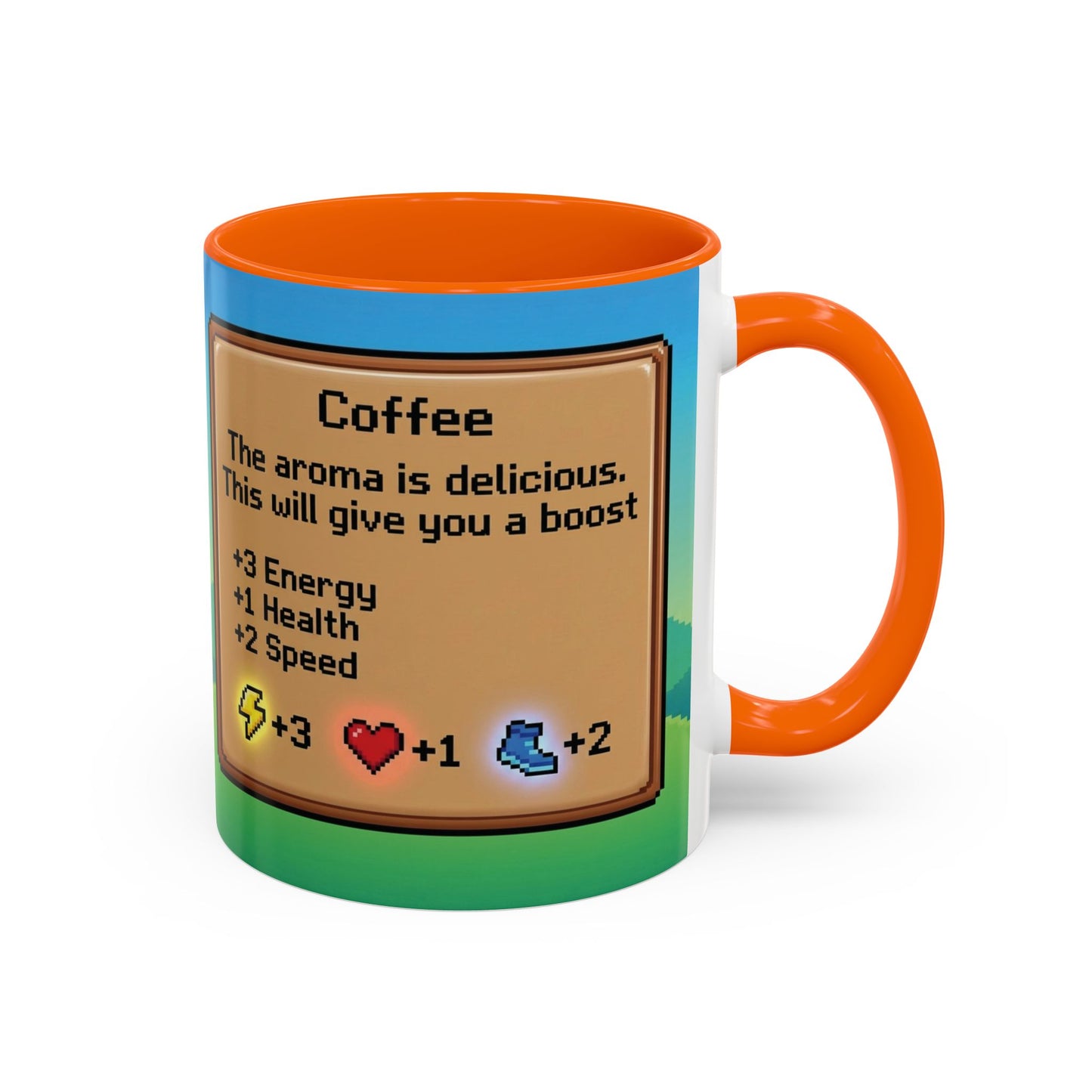 Stardew Valley Inspired Mug – Cozy Gamer Coffee Cup – Farming Game Gift – Pixel Art Aesthetic Mug
