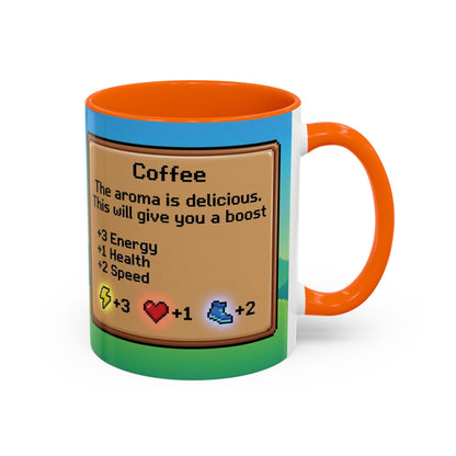 Stardew Valley Inspired Mug – Cozy Gamer Coffee Cup – Farming Game Gift – Pixel Art Aesthetic Mug