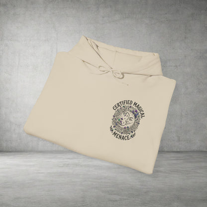 Certified Magical Menace Hoodie | witchy goblincore celestial