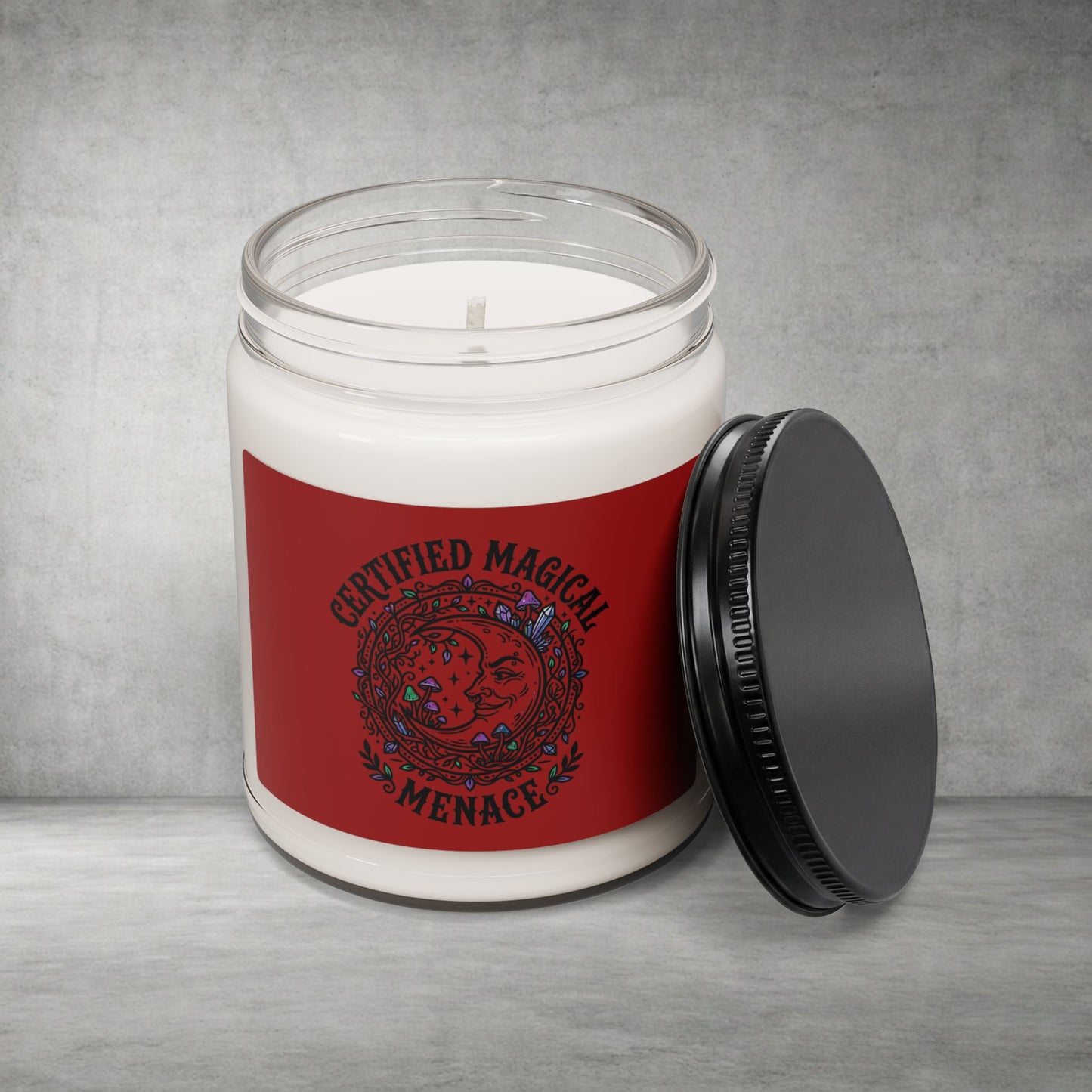 Certified Magical Menace Candle | Witchy, goblincore, celestial soy candle