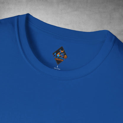 Color Prism Heart T-Shirt — Vibrant Abstract Rainbow Graphic Tee