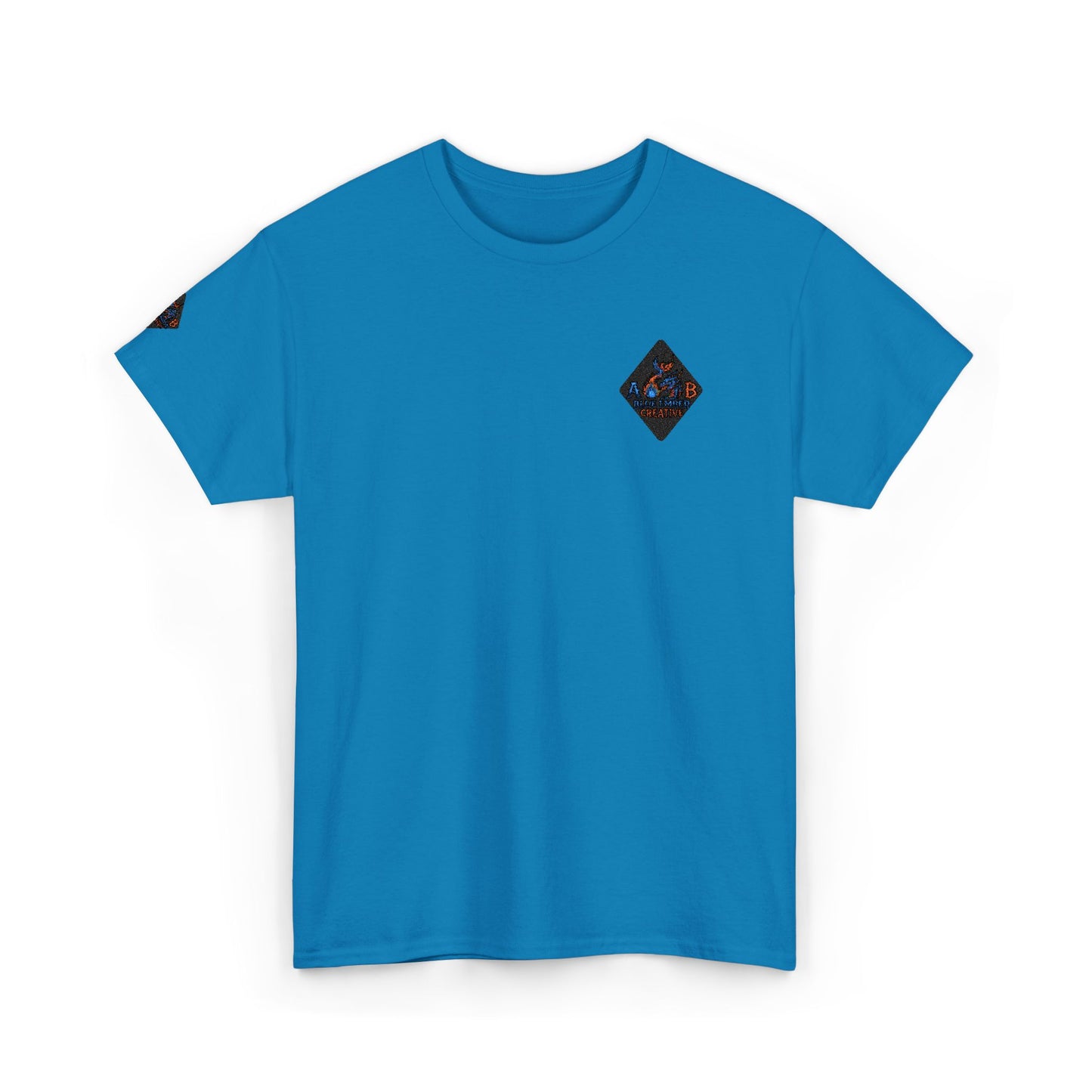 A Blue Ember Diamond Chest Tee