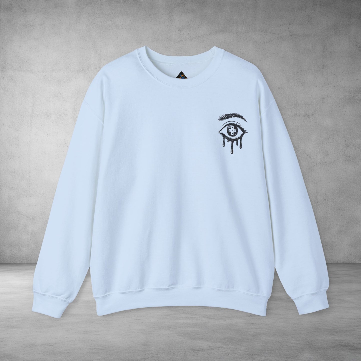 Dripping Eye Crewneck Sweatshirt