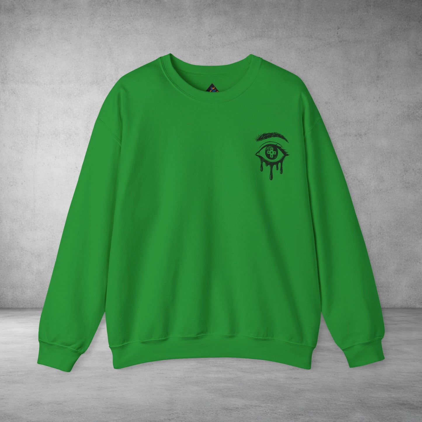Dripping Eye Crewneck Sweatshirt
