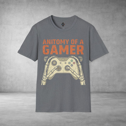 Anatomy of a Gamer T-Shirt – Retro Controller Graphic Tee for Gamers