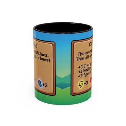 Stardew Valley Inspired Mug – Cozy Gamer Coffee Cup – Farming Game Gift – Pixel Art Aesthetic Mug